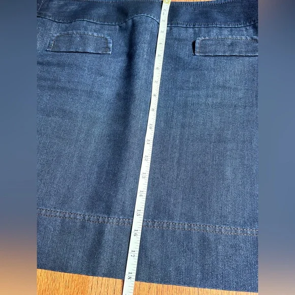 Ann Taylor Denim Skirt - Picture 5 of 7